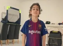 کامنت لیونل مسی برای کودک با استعداد ایرانی/ عکس
