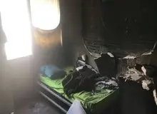 آتش‌سوزی در یک مرکز نگهداری در خیابان ولیعصر
