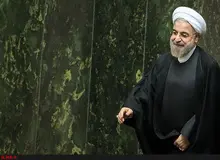 برای تقدیم لایحه بودجه ۹۶ ؛ روحانی وارد مجلس شد