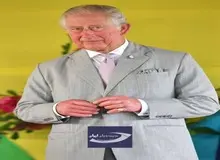 دستهای باد کرده پادشاه بریتانیا سوژه رسانه‌ها شد +تصاویر