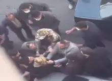بازداشت عاملان رفتار خشن با زنی در مقابل یک مدرسه در تهران