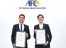 فغانی: جایزه‌ام متعلق به تمام داوران آسیا است