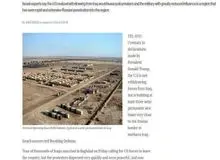 آمریکا ۳ پایگاه در مرز ایران و عراق احداث می‌کند؟