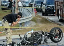 تصادفات منجر به فوت موتورسواران ۱۰ درصد افزایش یافت