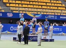 تمجید فدراسیون جهانی اسکیت از مدال‌آوری ملی‌پوش ایران در مسابقات جهانی