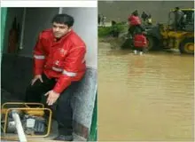 ۳ اکیپ به مناطق سیل‌زده شهر پل‌دختر اعزام شدند