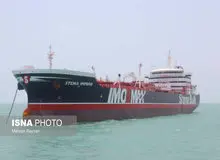 جدیدترین تصاویر از نفتکش توقیف شده انگلیسی در تنگه هرمز