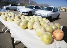 ویدئویی از پرتاب تریاک از مرز افغانستان به داخل خاک ایران با منجنیق!