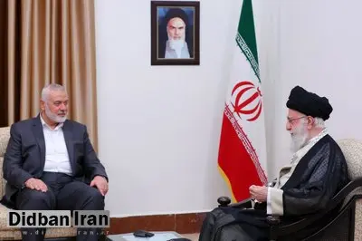 دیدار رئیس دفتر سیاسی حماس با آیت الله خامنه ای 