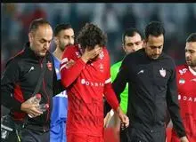 ستاره پرسپولیس راهی بیمارستان شد