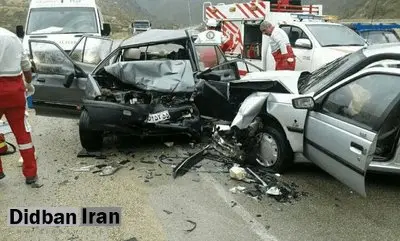 برخورد دو خودرو در بندرلنگه با ۳ فوتی
