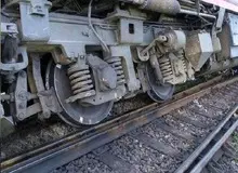 خروج قطار از ریل در هشتگرد/ حال مسافران خوب است 