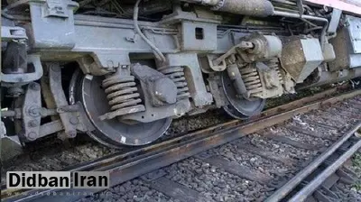 خروج قطار از ریل در هشتگرد/ حال مسافران خوب است 