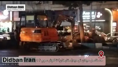 اقدام تازه شهرداری تهران/ قطع و جابه جایی درختان غرب تهران در روز درختکاری