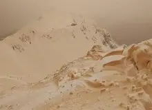 بارش "برف نارنجی" اروپا را شگفت‌زده کرد
