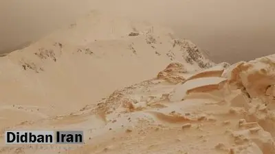 بارش "برف نارنجی" اروپا را شگفت‌زده کرد

