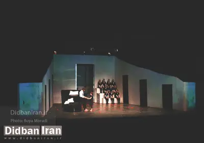گزارش تصویری دیده بان ایران از نمایش "فهرست" 