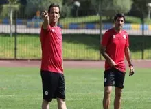 
آغاز تمرینات سپیدرود با علی کریمی