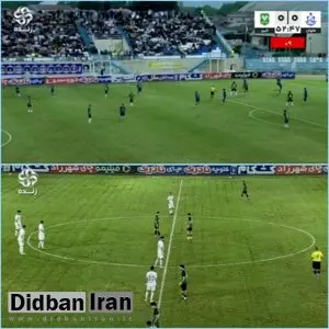 ملوان مقابل خیبر با دو لباس به میدان رفت!