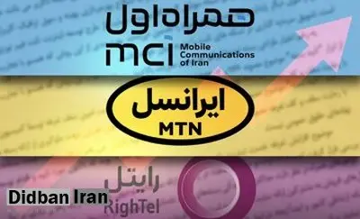 ضریب نفوذ اینترنت سیار کاهش یافت/ کاهش۶.۰۵ تعداد مشترکین تلفن همراه / ضریب نفوذ تلفن همراه ۵.۳۱ درصد کاهش یافت