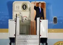 ترامپ وارد سنگاپور شد
