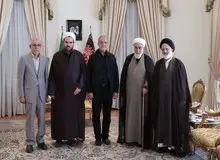  رئیس و قائم مقام دفتر رهبری با پزشکیان دیدار کردند+عکس