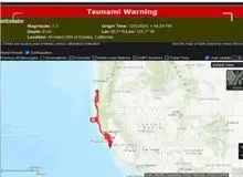 زلزلۀ ۷.۳ ریشتری در آمریکا