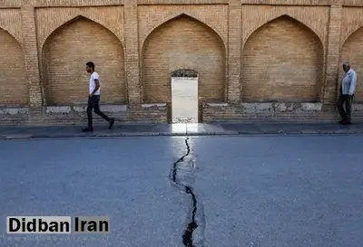 تخلیه کامل یک شهرک مسکونی اصفهان بر اثر فرونشست زمین