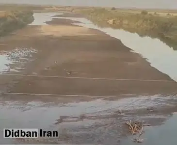 رودخانه "دز" خشکید