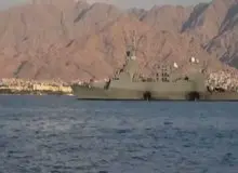 ورود ناوهای  موشک انداز اسرائیل به دریای سرخ+فیلم