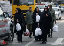 به جای آوردن غذا به محل حادثه پلاسکو برای آتش نشان ها خیرات دهید