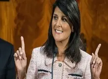 نیکى هیلى: باید در برابر ایران، روسیه و چین سختگیرانه‌تر باشیم