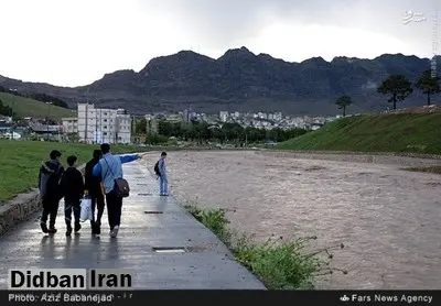 فوری؛ ساکنان اطراف رودخانه خرم‌آباد لرستان منازل خود را تخلیه کنند