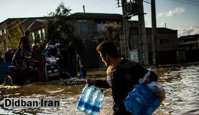 گزارش تصویری هفتمین روز سیل در استان گلستان