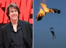 تام کروز رکورد گینس را هم شکست؛ ۱۶ بار پرش با چتر نجات شعله‌ور