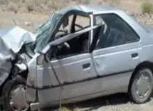 ۱۲ کشته و مصدوم در پی واژگونی ۴۰۵ در محور جهرم ـ شیراز