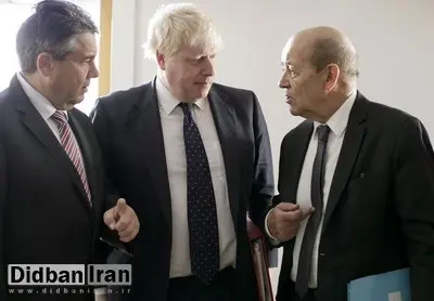 کلکل ناهاری بوریس جانسون با وزیر خارجه فرانسه!