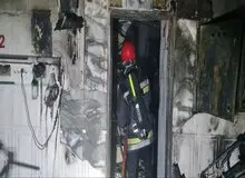  آتش‌سوزی در بخشی از بیمارستان نوشهر+فیلم 