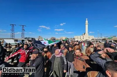 تظاهرات در دمشق علیه اسرائیل