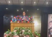 واکنش حقانیان به قطع برق هنگام نشست خبری: امیدوارم عمدی نباشد+فیلم 