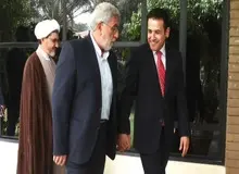 دیدار مشاور امنیت ملی عراق و سردار قاآنی در بغداد