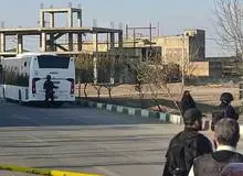 غائله «گروگان گیری قم» تمام شد/  لحظه دستگیری گروگان‌گیر در قم/ فیلـــم