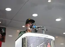 فرمانده سپاه عاشورا: رژیم صهیونیستی ناچار به تسلیم در برابر ما باشد