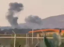 حمله اسرائیل به سایت پدافندی در ایلام+فیلم