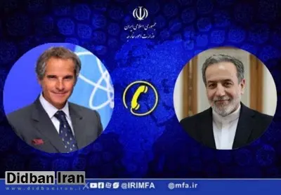 تماس تلفنی عراقچی با گروسی