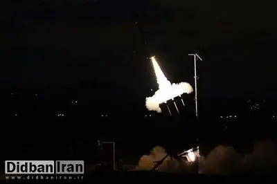 انفجار موشک سامانه گنبد آهنین بعد از یک هشدار اشتباه