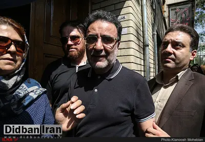 حضور چهرهها در تشییع ناصر ملک مطیعی
