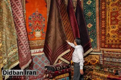 صادرات فرش دستباف ایران از ۲ میلیارد دلار پارسال به ۶۰ میلیون دلار رسید / مهاجرت طراحان فرش به ترکیه