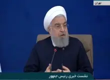 کنایه حسن روحانی به احمدی نژاد/ من کسی نیستم که بیایم و هشت سال رییس جمهور شوم و بعد بروم با این و آن مصاحبه کنم/ برای من نظام مهم است