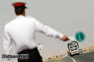 کامیون حامل گاز مایع با رانندگی نوجوان ۱۴ ساله توقیف شد
